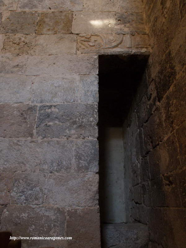 DETALLE DEL LIENZO OESTE DE LA PALANTA BAJA DE LA TORRE